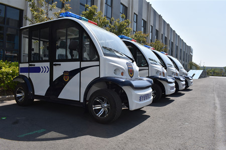 电动巡逻车前置前驱系统的优点